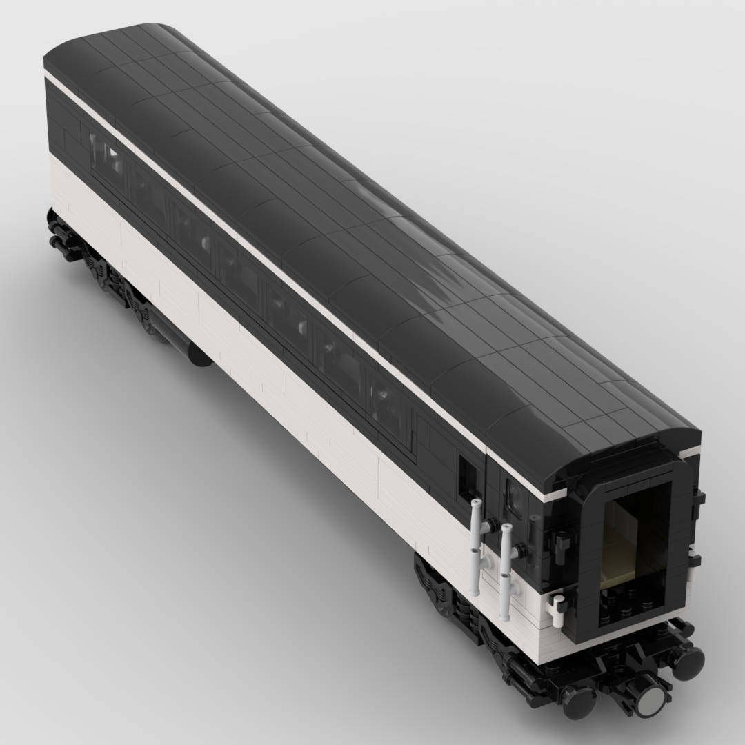 定制积木玩具东方快车NS火车列车地铁车厢Class 158型柴油动车组 - 图1