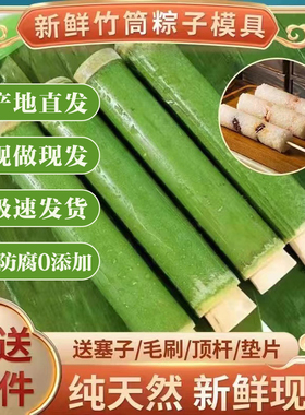 纯天然竹筒粽子模具商用摆摊