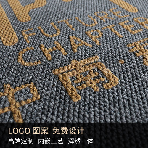 定制商用地垫公司门口地毯办公室进门入户门垫电梯轿厢垫防滑脚垫 - 图1