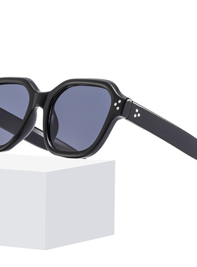 千禧风紫色太阳镜y2k墨镜女高级感欧美太阳眼镜2024新款夏天度假