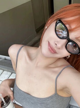 2024新款发箍GM墨镜女潮方圆脸显瘦大框骑行运动遮阳太阳眼镜韩版