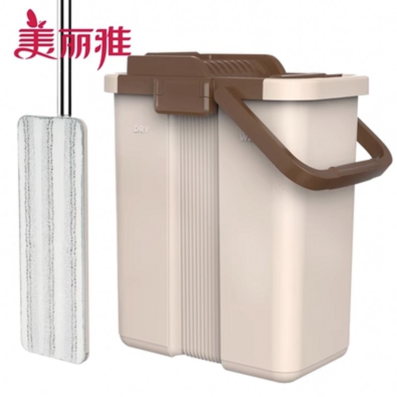 美丽雅洗刷刷平板拖把二代家用懒人免手洗平板地拖拖地干净一刷净,淘宝优惠券,粉丝福利购,淘宝优惠卷