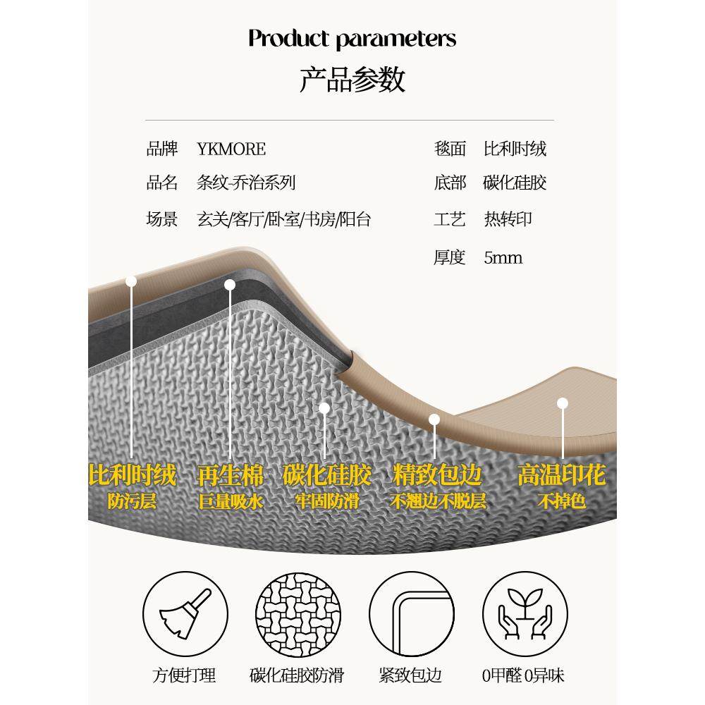 入户门地垫2024新款进门门口脚垫高端防滑耐脏玄关地毯门外蹭脚垫,淘宝优惠券,粉丝福利购,淘宝优惠卷
