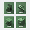 Deli 81523T-6 ordinary wax-based ribbon set thermal label printer consumables office supplies wholesale