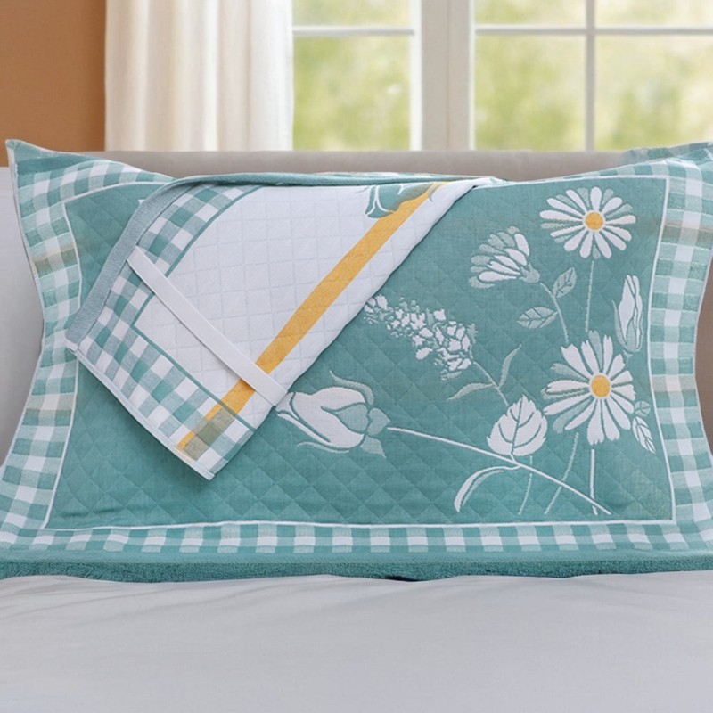 枕巾纯棉一对装全棉枕头垫巾高档2024新款防头油四季学生宿舍男生,淘宝优惠券,粉丝福利购,淘宝优惠卷