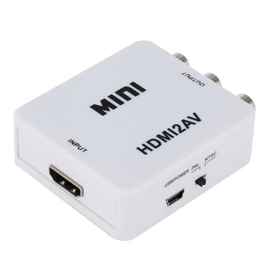 HDMI to AV converter HD set-top box to old TV suitable for Xiaomi Damai Box 1080P
