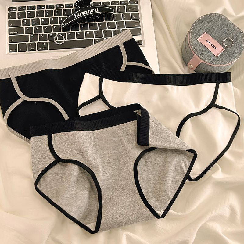 内裤女纯棉2025新款女士少女生中腰抗菌全棉裆秋冬季三角短裤头,淘宝优惠券,粉丝福利购,淘宝优惠卷
