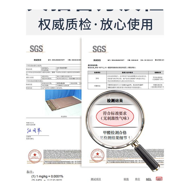 新款天然全山棕床垫薄款折叠椰棕垫儿童无胶硬手工经济型粽榈垫子