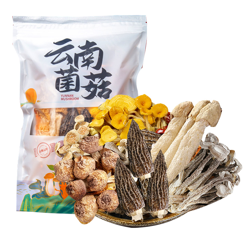 云南菌汤包七彩菌菇汤料包干货旗舰店蘑菇煲汤食材羊肚炖鸡汤野生 - 图3