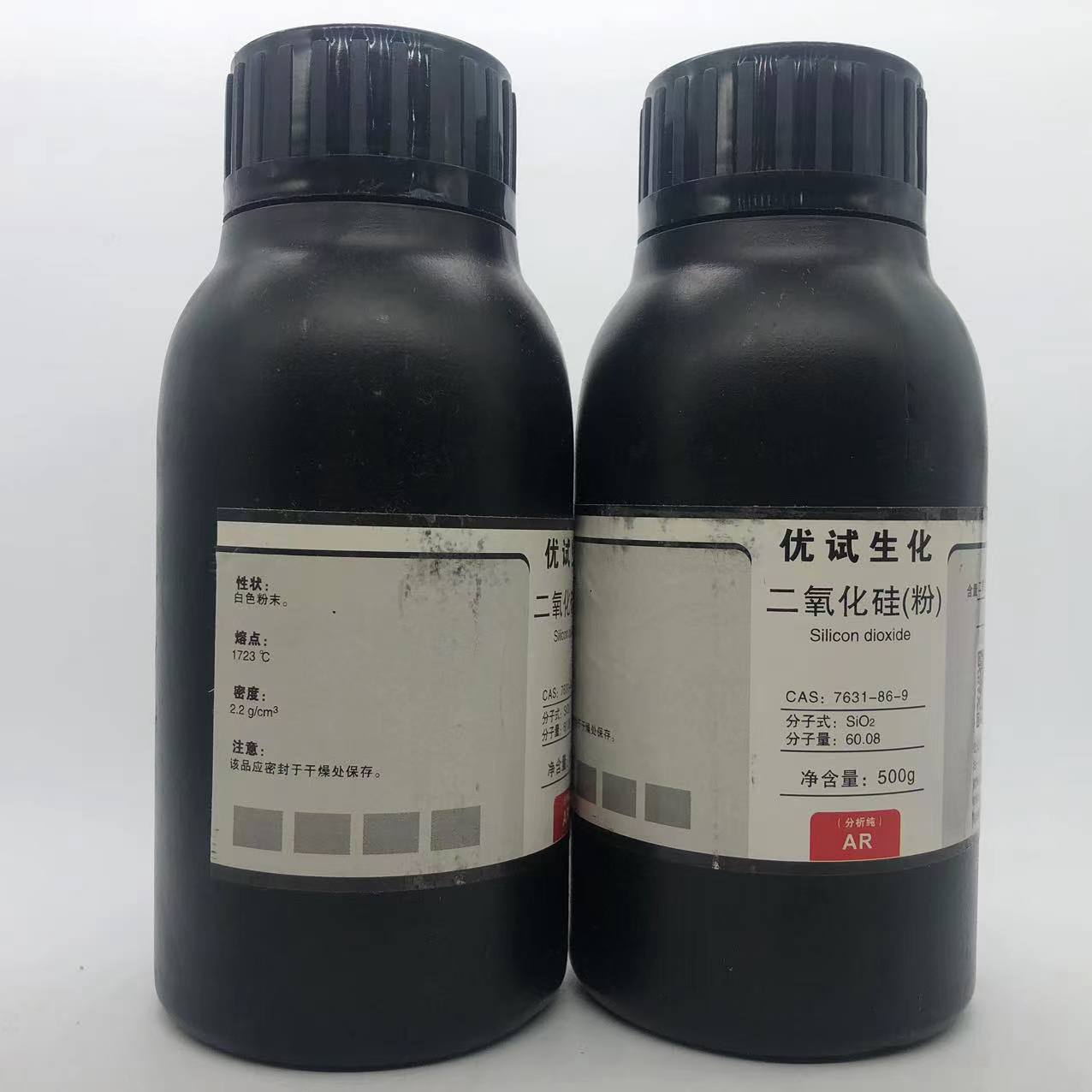 二氧化硅 石英粉 分析纯AR500g化学试剂含量 99%CAS:7631-86-9 - 图0