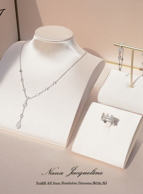 NJJewelry水滴链条项链