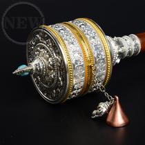 Japanese buy-in-style Buddhist pint pure copper retro two-decked six-word real talk turns 9.1 million times in silver