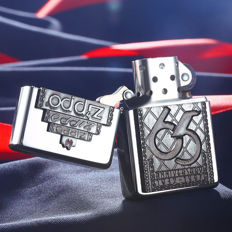 zippo打火机正版 美国原装珍藏老机65周年纪念c97 男士收藏礼物