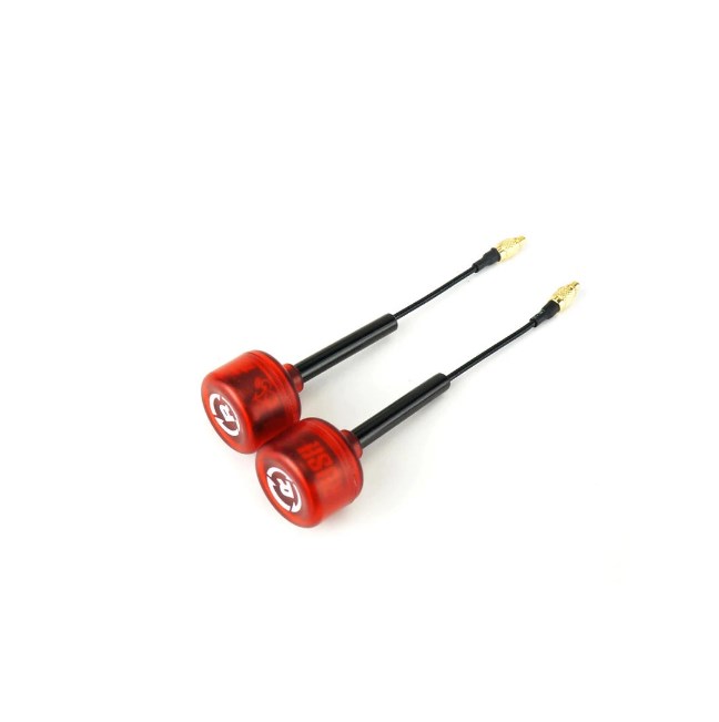 2PCS RUSH CHERRY 5.8G 1.2DB Clear Red FPV Antenna for FPV R - 图2