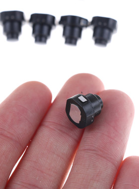 10pcs/lot Flashlight Torch Part Round Push Button Switch Bla
