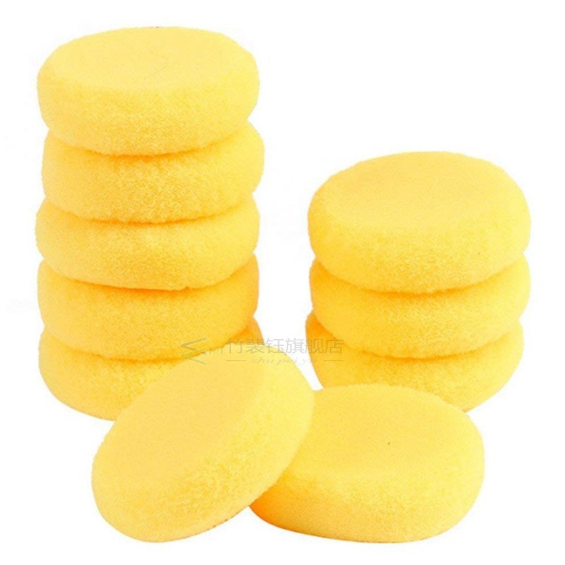 10pcs Round Synthetic Artist Paint Sponge Craft Sponges for - 图0