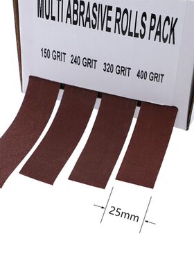 6 Meter 150-400 Grit Emery Cloth Roll Polishing Sandpaper 适