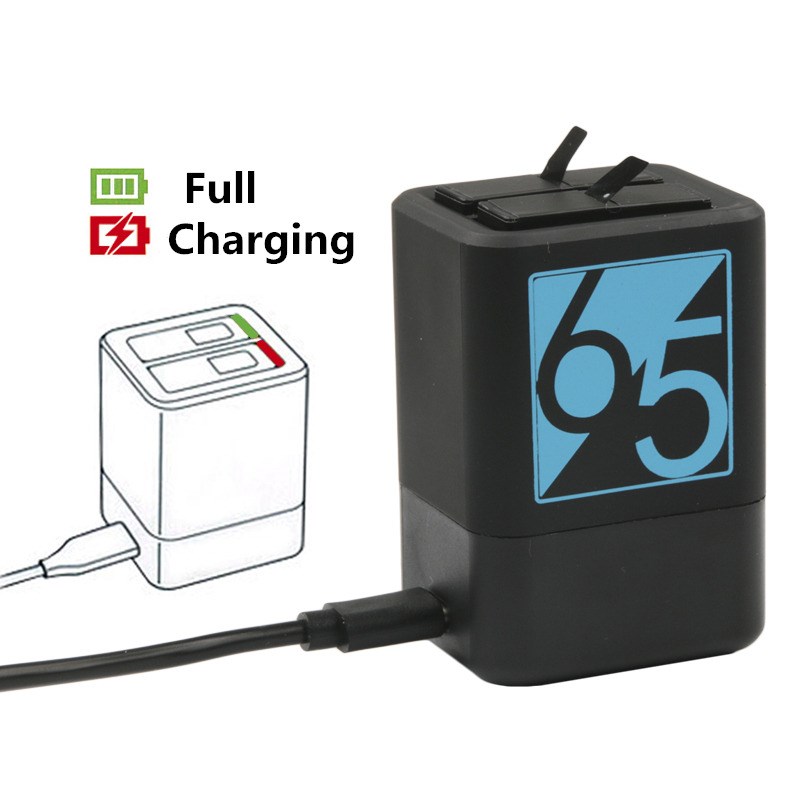 Go Pro Hero 7 Black Usb Dual Battery Charger For Gopro Hero - 图0