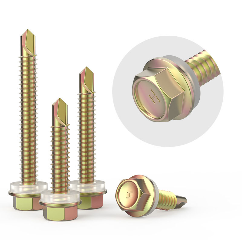 External Hexagon Self-drilling Screw Dovetail Wood Self-tapp-图1