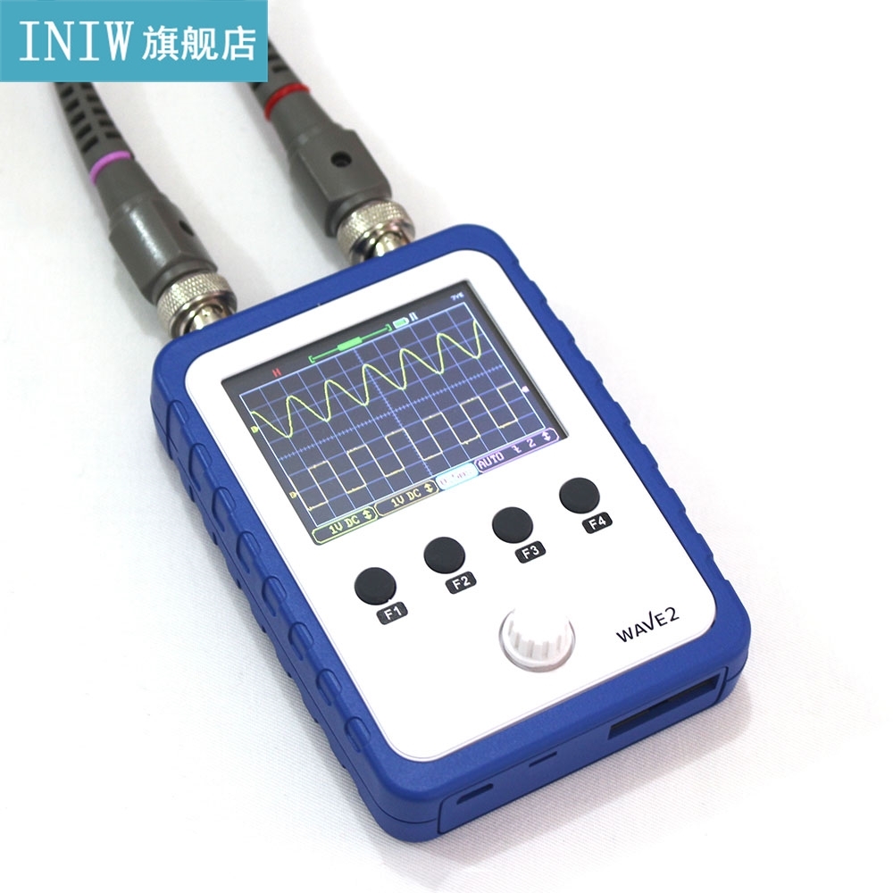 WAVE2 2.4-inch Handheld Pocket-size Digital Oscilloscope Tou - 图1