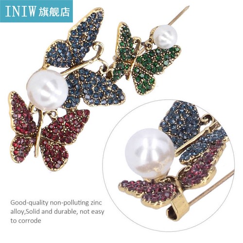 Diamante Brooch Brooch Pin Non?Toxic And Harmless Man for Wo - 图0
