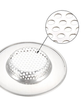 2 Pcs Kitchen Sink Garbage Strainer 1.65 Inch Stainless Stee