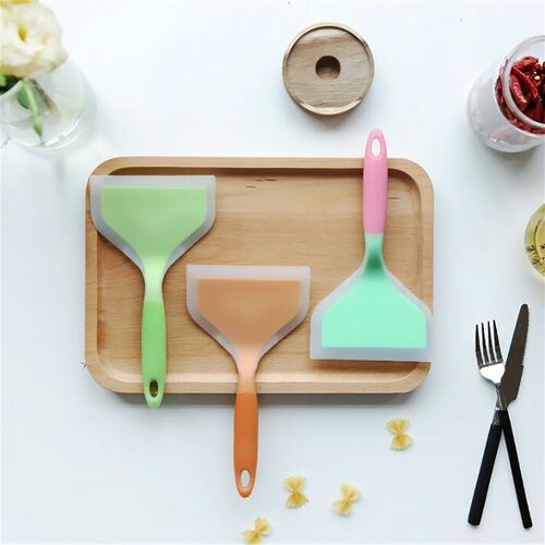 Silicone Spatula Non-stick Wide Turner Heat Resistant Pancak - 图2