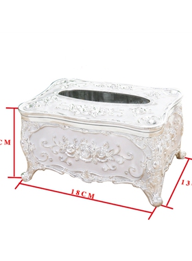 Acrylic Tissue Box Universal Paper Rack Office Table Accesso