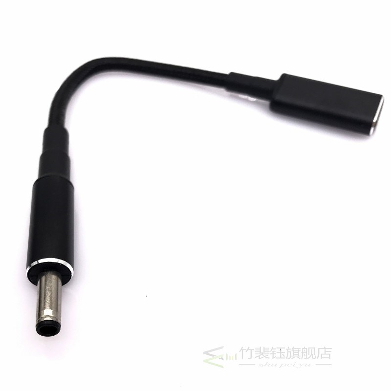 100W USB3.1 Type C Female To DC 4.5*3.0mm Male PD For Dell - 图1