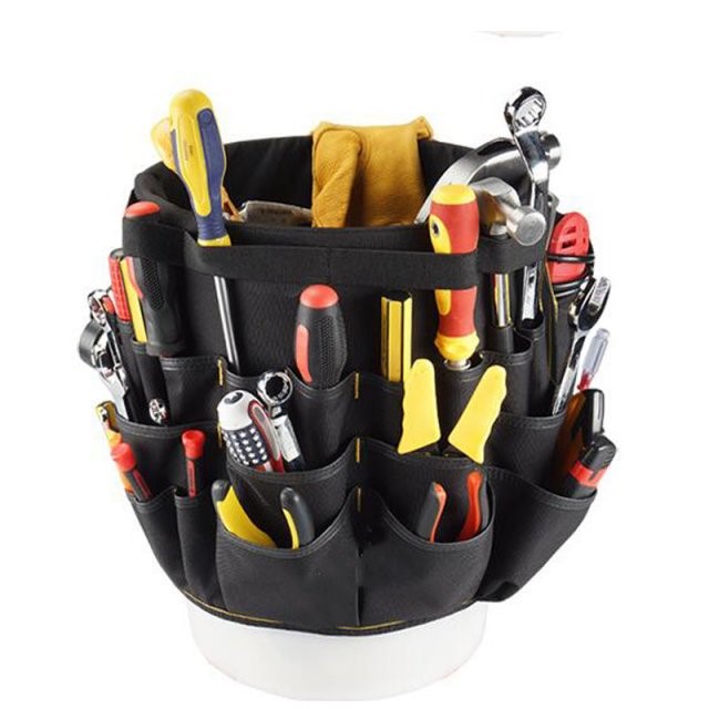 Multi-Function Repair Kit Electric Bucket tool Bag Home Gard - 图1