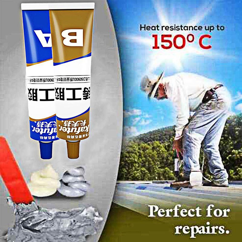 Free Shipping 65g Kafuter A+B Metal Repairing Adhesive Super - 图2