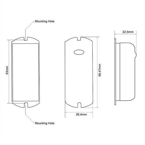 DC/AC 9~16V Waterproof Infrared Photocells Gate Door IR sen - 图2