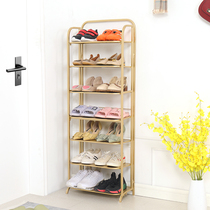 Poly When Shoe Rack Home Doorway Simple Large Capacity Small Family Type Contained Storage Shoes Cabinet Simple dust-proof shoe rack