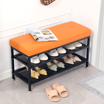 Poly When the shoe changing stool Domestic door can be seated in the shoes stool Entrance Shoe to the family Shoe cabinet Stool Integrated Soft Bag Cushion Shoe Rack