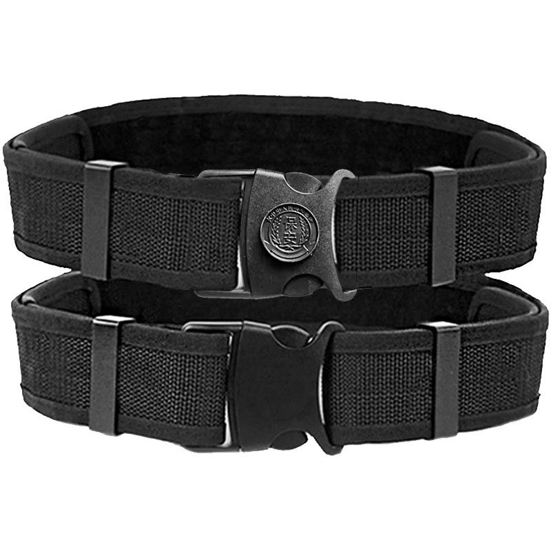 保安专用腰带卡扣武装多功能腰带执勤巡逻工作服尼龙腰带黑色编织,淘宝优惠券,粉丝福利购,淘宝优惠卷