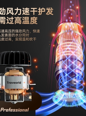 电吹风机9000W超大发廊理发店专