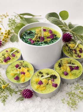 旧世厨巫工坊手作花草大豆蜡香薰