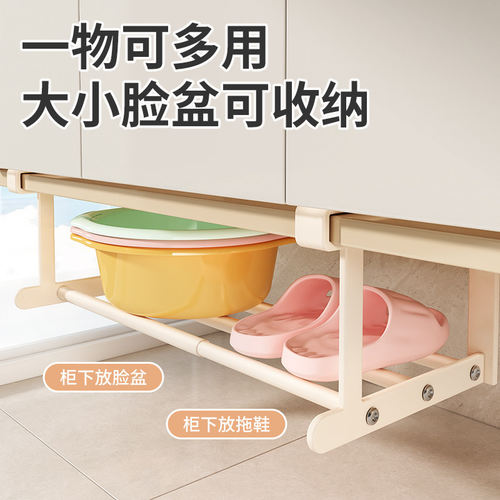 轻奢收纳鞋架家用鞋柜伸缩分层隔板创意挂式悬挂拖鞋置物架省空间 - 图2