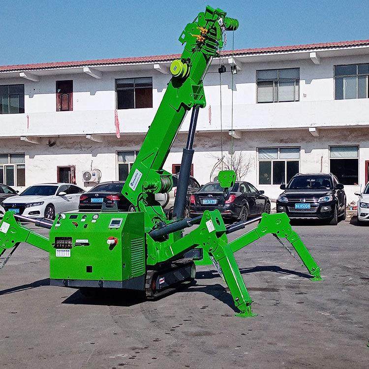 可折叠遥控液压起重蜘蛛吊机起重机小型履带式-12吨蜘蛛吊车厂家,淘宝优惠券,粉丝福利购,淘宝优惠卷