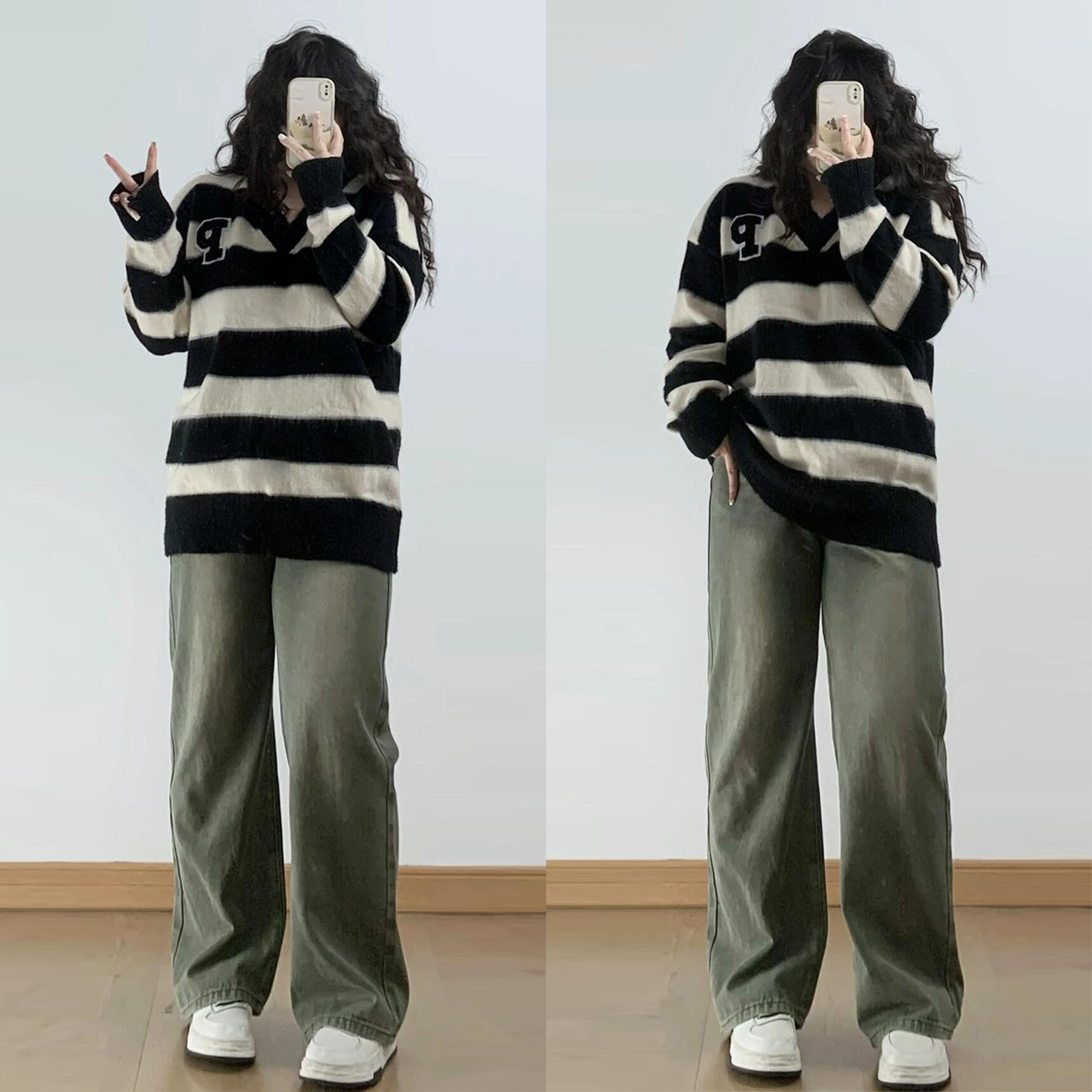 特大码女装胖mm美式穿搭显瘦阔腿牛仔裤女宽松bf慵懒风直筒长裤子,淘宝优惠券,粉丝福利购,淘宝优惠卷