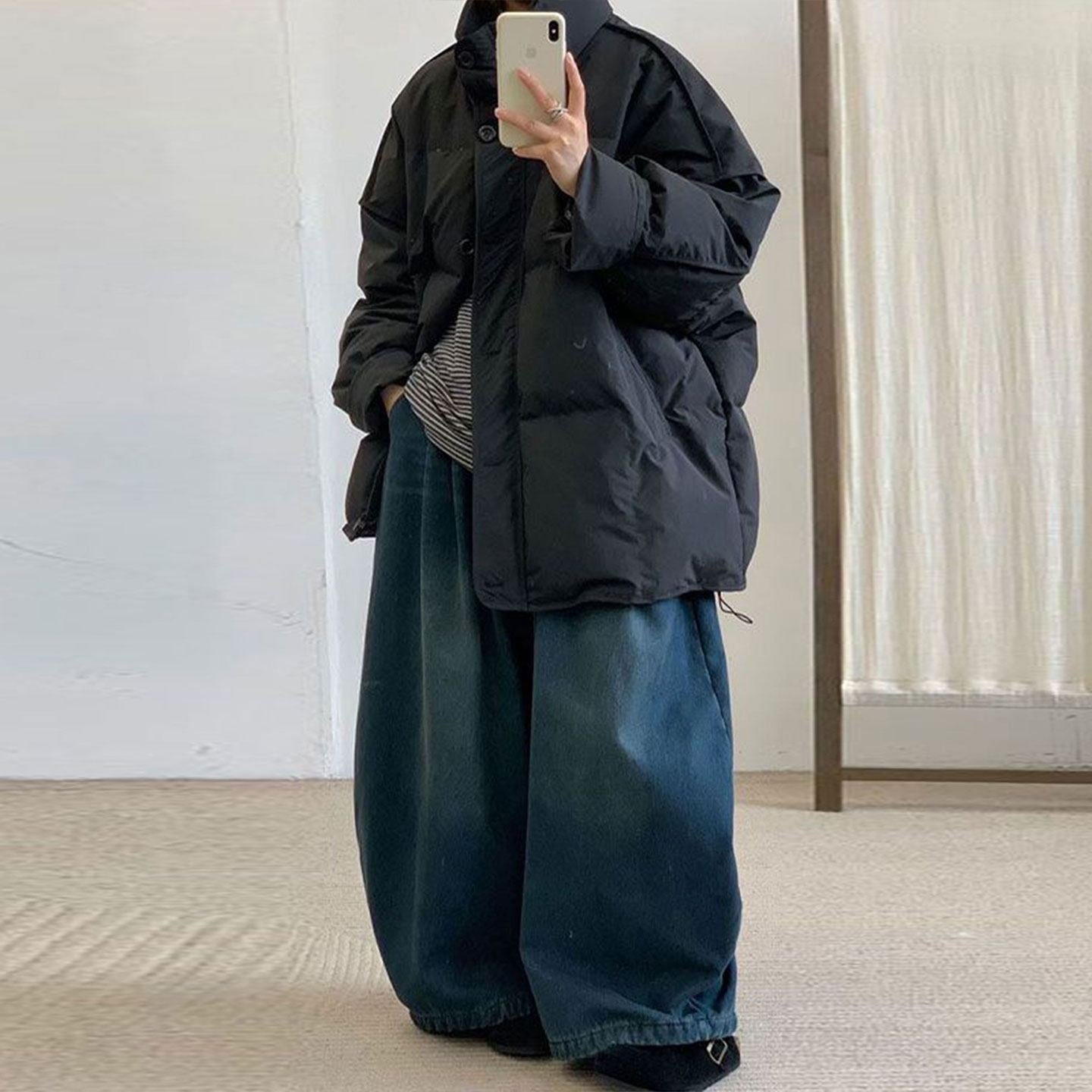 大码女装胖mm美式慵懒风加厚棉服女冬季百搭宽松休闲保暖棉衣外套,淘宝优惠券,粉丝福利购,淘宝优惠卷