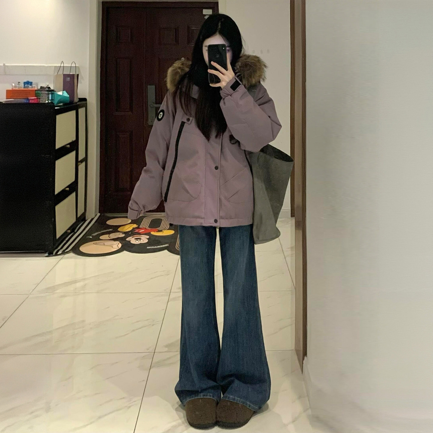 300斤大码女装韩系学院风保暖派克棉服女胖mm美式气质毛领厚外套,淘宝优惠券,粉丝福利购,淘宝优惠卷