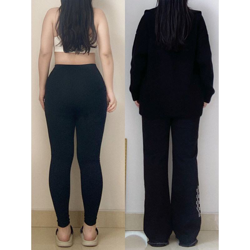 300斤特大码女装胖MM显瘦遮胯牛仔裤女松紧腰美式复古高腰微喇裤,淘宝优惠券,粉丝福利购,淘宝优惠卷