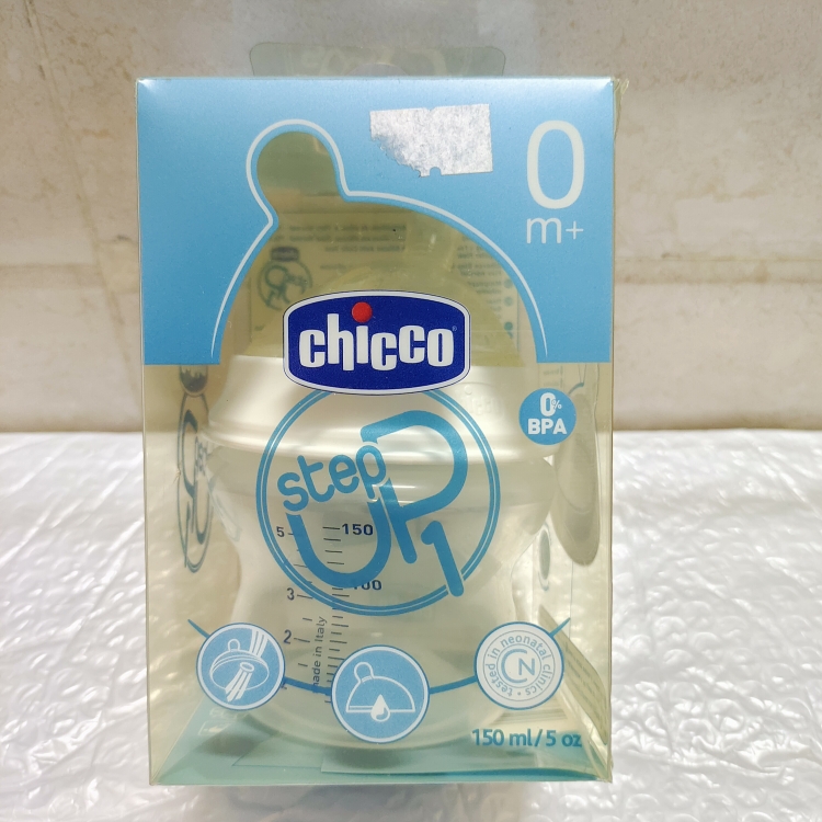 chicco智高自然母感奶瓶150ml/250ml/330ml防胀气常规快速流质-图0