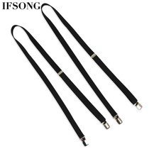 IFSOONG Beauty Song Mens Korean Version Holding Baby Bag With Baby Bag Clip Boomer Lady Pants Parallel Uncrossed Double PANTS