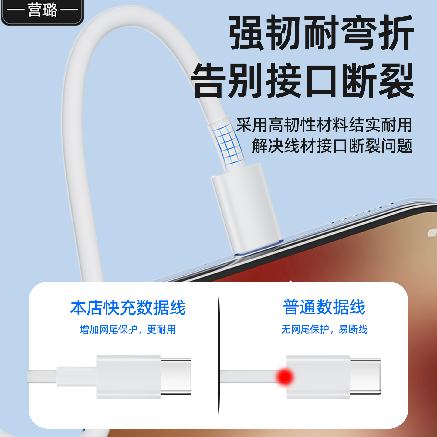 适用小米120W澎湃秒充线redmiK80ProK70k60pro米14Ultra13Pro15pro90W快充线黑鲨5/4pro5RS快充67W手机加长线 - 图0