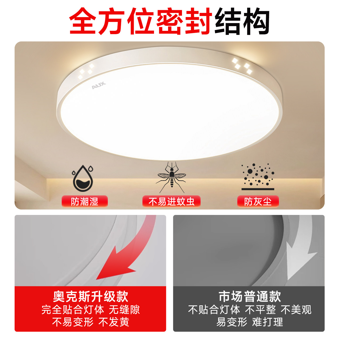 客厅吸顶灯现代简约大气2025新款led护眼主卧室全屋套餐中山灯具,淘宝优惠券,粉丝福利购,淘宝优惠卷