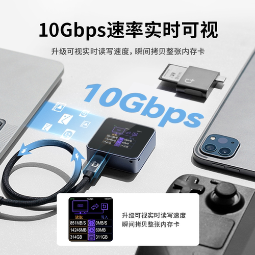 Dockcase多凯斯2230m2固态NVMe硬盘盒子m.2外接盒SSD移动盒Typec - 图1