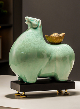 陶瓷摆设工艺品新中式招财