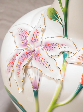 皇林世家陶瓷摆设现代中式角几